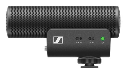 SENNHEISER MKE 400 MICROPHONE Condenser, directional, supercardioid, camera-mounting
