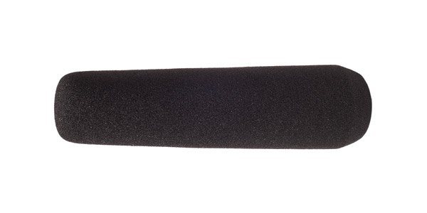 RYCOTE 103102 SGM FOAM WINDSHIELD 19-22mm hole, 150mm long, for shotgun microphone, pack of 10