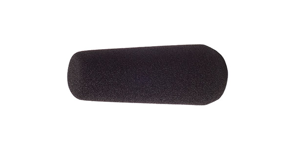 RYCOTE 104409 SGM FOAM WINDSHIELD 24-25mm hole, 100mm long, for shotgun microphone