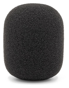 BUBBLEBEE THE MICROPHONE FOAM For shotgun mic, extra-small, 22mm bore diameter, black