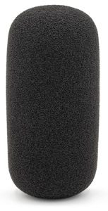 BUBBLEBEE THE MICROPHONE FOAM For shotgun mic, small, 15mm bore diameter, black