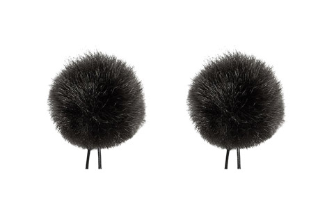 BUBBLEBEE TWIN WINDBUBBLES WINDSHIELDS Size 1, for 3-4mm diameter lav, black (pack of 2)