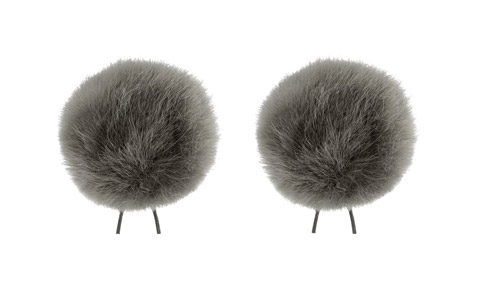 BUBBLEBEE TWIN WINDBUBBLES WINDSHIELDS Size 4, for 8-13mm diameter lav, grey (pack of 2)