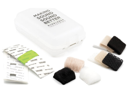 BUBBLEBEE MIC HIDING STARTER KIT With case, black/beige/white