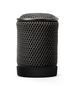 BUBBLEBEE SPACER BUBBLE XS WINDSHIELD With Long-Haired Spacer Cover, black, w/Big Mount