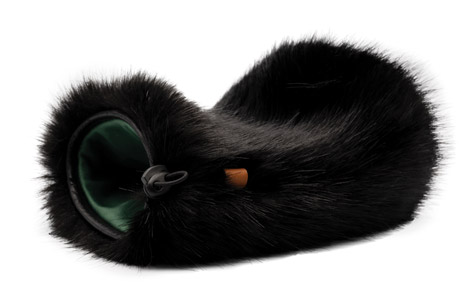 BUBBLEBEE SHORT-HAIRED SPACER COVER XL For Spacer Bubble, Black