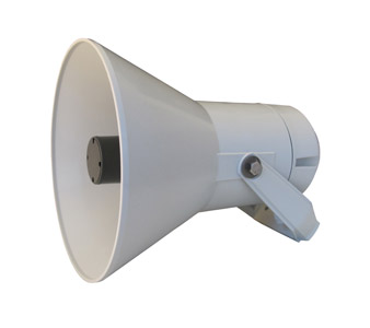 DNH HP-30 LOUDSPEAKER Horn, 30W, IP67 weatherproof, grey RAL7035, 20 ohm