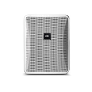 JBL CONTROL 25-1-WH LOUDSPEAKER Surface mount, 200W/8 ohms, 30W/70/100V, white, pair