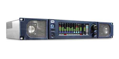 TSL TOUCHMIX AUDIO MONITOR 48 channel, 1x HD/SDI, AES I/O, 8x analogue inputs, touchscreen, USB