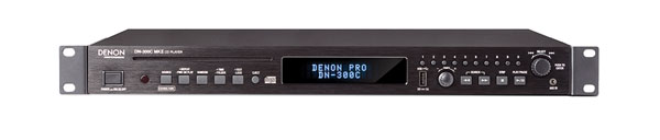 DENON DN-300C MKII MEDIA PLAYER CD, USB, 3.5mm aux in, balanced XLR out, unbalanced RCA out, 1U
