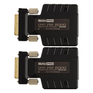 GEFEN GEF-DVI-FM2000 VIDEO EXTENDER Dual link DVI-D, 1x SC-SC fibre, 330m