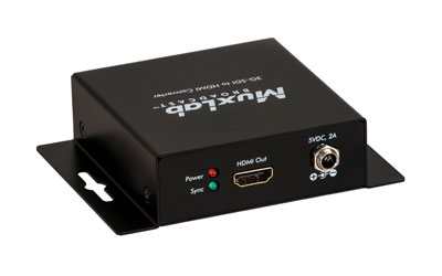 MUXLAB 500717 VIDEO CONVERTER 3G-SDI to HDMI converter