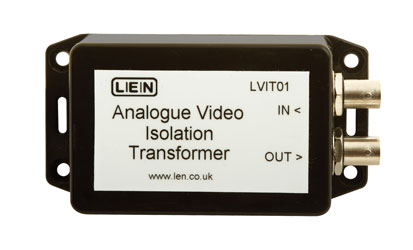 LEN LVIT01 VIDEO ISOLATION TRANSFORMER Analogue, DC blocking, hum eliminator, 2x BNC
