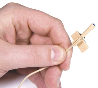 TRANTEC SJ212-P-R MICROPHONE Lapel, 40Hz-18kHz, for radiomic, 12dB pad, screw jack, pink