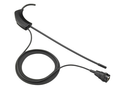 SONY ECM-322BC MICROPHONE Over-ear, omni-directional, for WRT-8B, 822B radiomic, Hirose, black