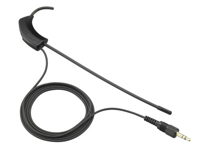 SONY ECM-322BMP MICROPHONE Over-ear, omni-directional, for UWP series radiomic, screw jack, black