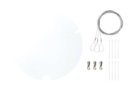 SHURE A900W-R-GM GRIPPLE SUSPENSION MOUNT KIT For MXA920, with white cover