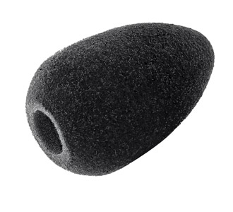 SENNHEISER MZW 64 PRO WINDSHIELD For K 6 / K6-P with ME 62/ME 64 microphone, veloured foam