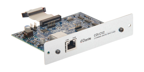 CLOUD CDI-CV2 DANTE OPTION CARD For CV2500