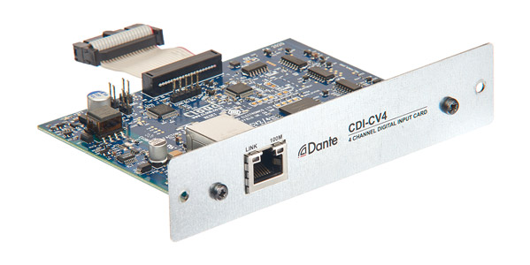 CLOUD CDI-CV4 DANTE OPTION CARD For CV4250