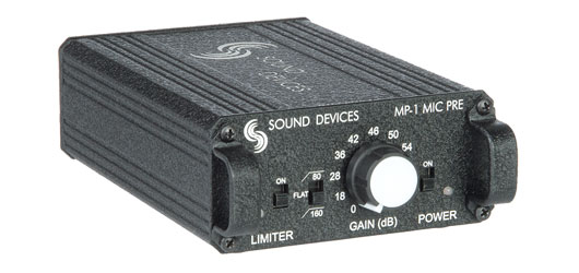 SOUND DEVICES MP-1 MICROPHONE PREAMPLIFIER 1 channel