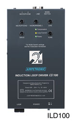 AMPETRONIC ILD100DC LOOP DRIVER No microphone