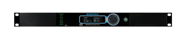 SONIFEX AVN-GMCOS GRANDMASTER CLOCK AES67 AoIP, PTP, RAVENNA, OCXO accurate, rack mounting