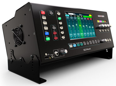 ALLEN & HEATH SQ-RACK MIXING CONSOLE 48 channel, 17x preamps, 12x line out, rackmount