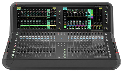 ALLEN & HEATH AVANTIS MIXING CONSOLE 64ch, 24 faders, 12x12 analogue I/O, 1x2 AES I/O