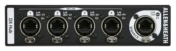 ALLEN & HEATH DX HUB EXPANDER 4x DX Link ports, 96kHz