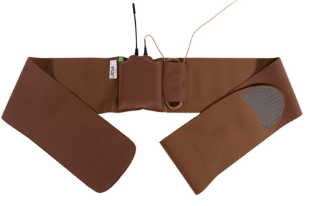 URSA WAIST STRAP Vertical pouch small, 100cm, medium, caramel