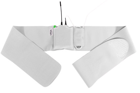 URSA WAIST STRAP Vertical pouch big, 100cm, medium, white