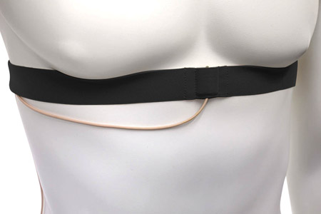 URSA CHEST STRAP Microphone mount, 110cm, non-slip, black