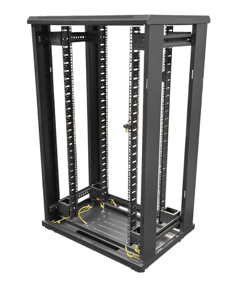 CANFORD ES262BF8627/BT RACK FRAME Basic, 27U, 800w, 600d, black