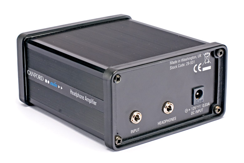 NEAL PC HEADPHONE AMPLIFIER Agauge and 3.5mm, 2 channel, mono switch