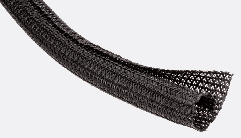 5FT Techflex 1/2 Split F6 Braided Cable Sleeving Wrap Split Loom 