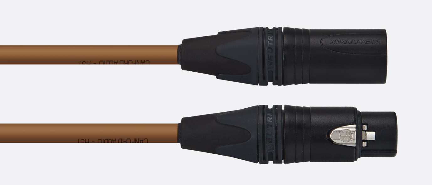 CANFORD XLR - XLR CABLES, HST, 3-PIN NEUTRIK XLR Black shell CANFORD XLR - XLR CABLES, HST, 3-PIN NEUTRIK XLR Black shell