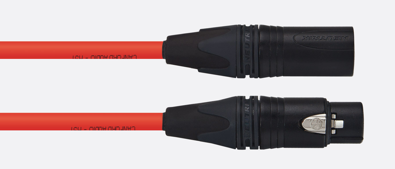 CANFORD XLR - XLR CABLES, HST, 3-PIN NEUTRIK XLR Black shell CANFORD XLR - XLR CABLES, HST, 3-PIN NEUTRIK XLR Black shell