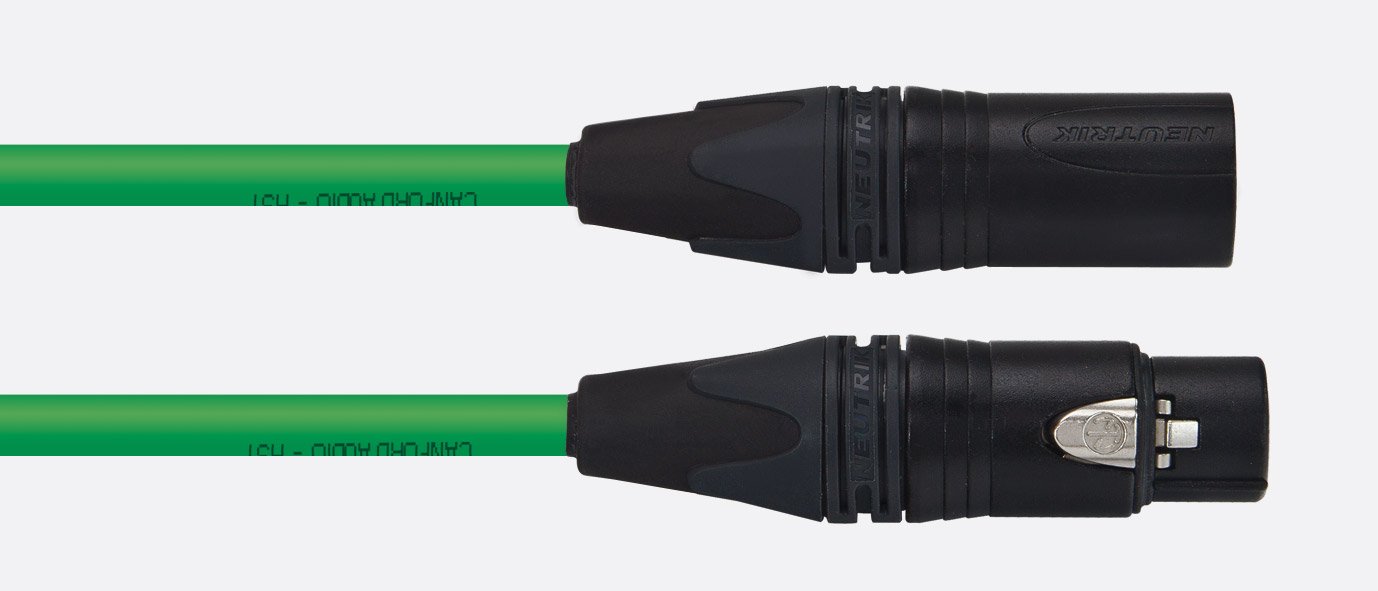 CANFORD XLR - XLR CABLES, HST, 3-PIN NEUTRIK XLR Black shell CANFORD XLR - XLR CABLES, HST, 3-PIN NEUTRIK XLR Black shell