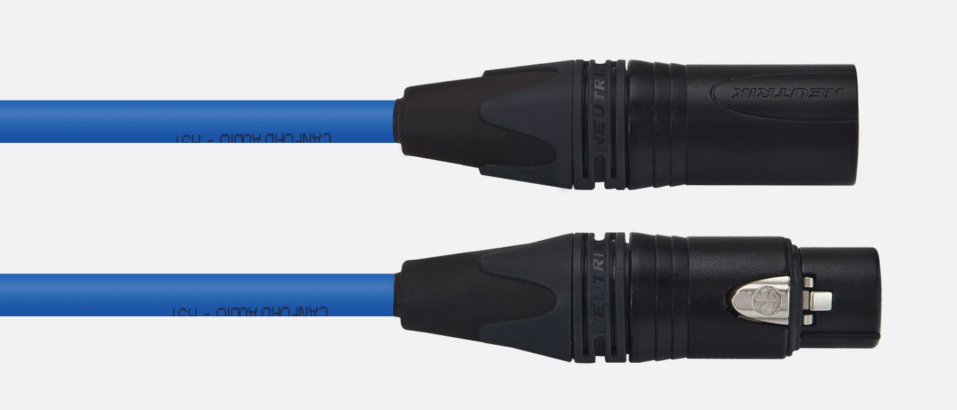 CANFORD XLR - XLR CABLES, HST, 3-PIN NEUTRIK XLR Black shell CANFORD XLR - XLR CABLES, HST, 3-PIN NEUTRIK XLR Black shell