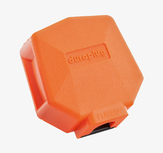 MK Duraplug Orange Socket coupleur 13amp 230 V