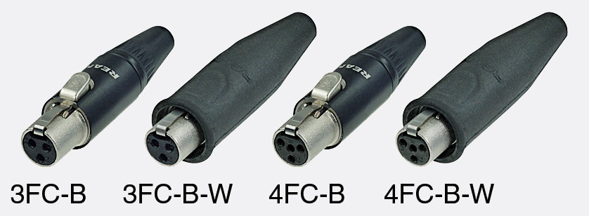 CANFORD LOW PROFILE XLR CABLE CONNECTORS