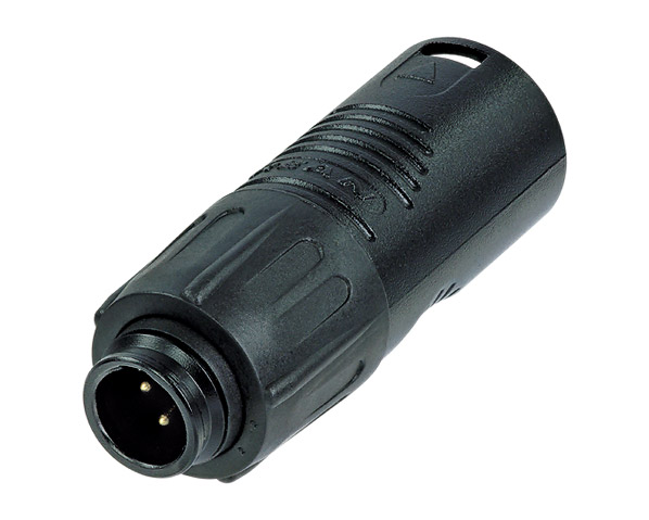 REAN RA3MT-B Adapter, Tiny-XLR 3-pin male to XLR 3-pin male