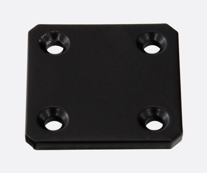 CANFORD BLANKING PLATE For Tailboard panel, LEMO FMW / FXW cutout, black