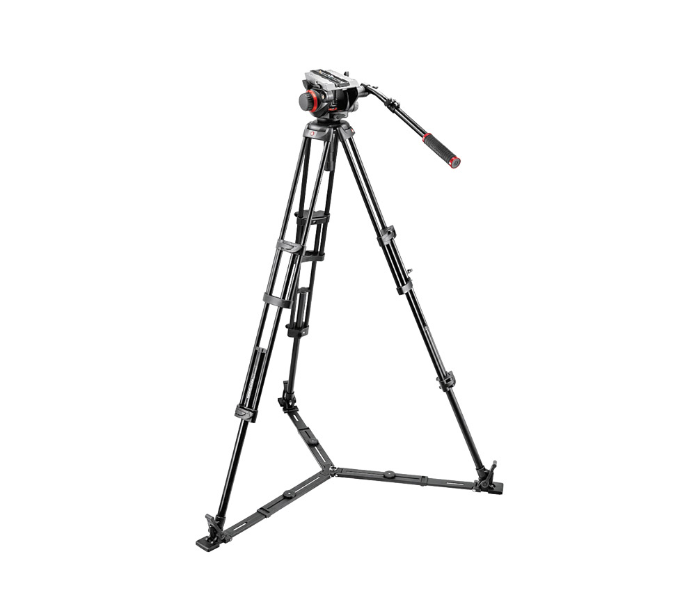 MANFROTTO 504HD-546GBK VIDEO TRIPOD KIT Includes 546GB aluminium