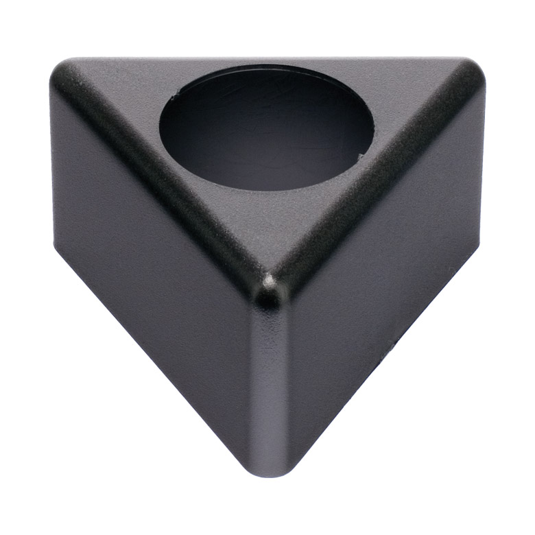 MICROPHONE FLAG Triangular Black With 4 Colour Print specify Details 