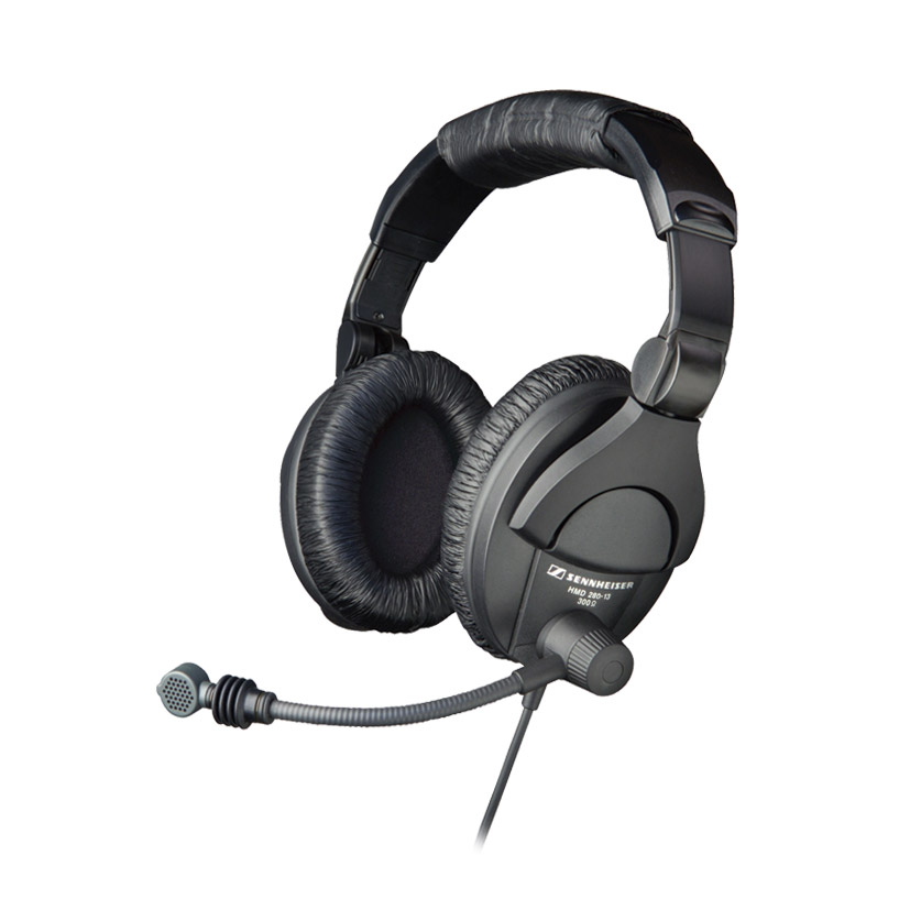 SENNHEISER HMD 28013 HEADSET Stereo 300 ohms, 200 ohm dynamic mic, 3m