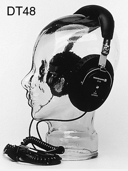 BEYERDYNAMIC DT 48 HEADPHONES 25 ohms, mono BEYERDYNAMIC DT 48 HEADPHONES 25 ohms, mono