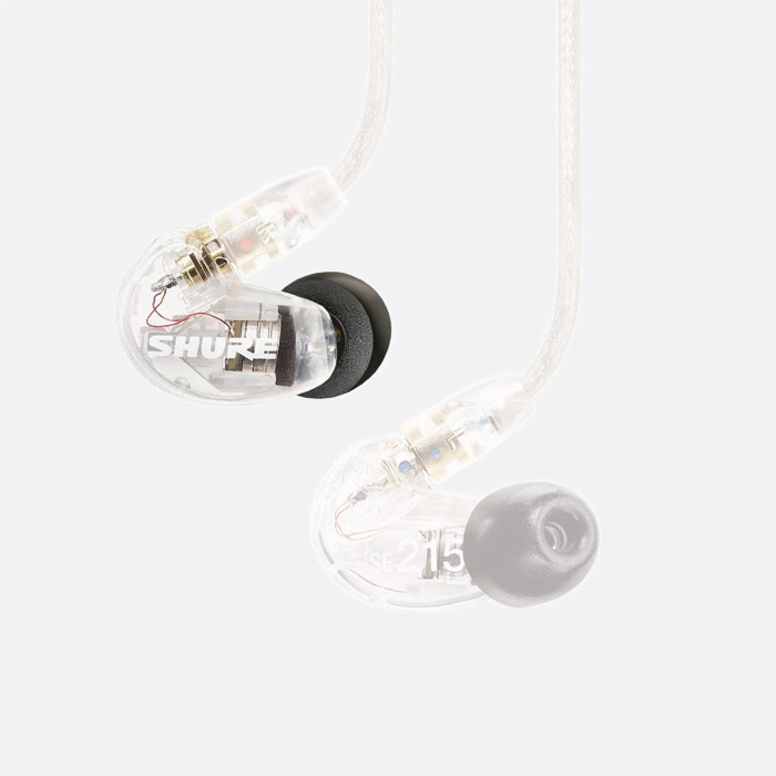 SHURE SE215-CL-RIGHT SPARE EARPHONE For SE215, clear