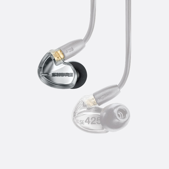 超新作】 SHURE SE425-V-J 新品未使用 Labkable セット